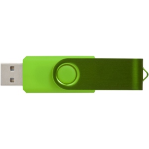 Clé USB rotative métallisée 12
