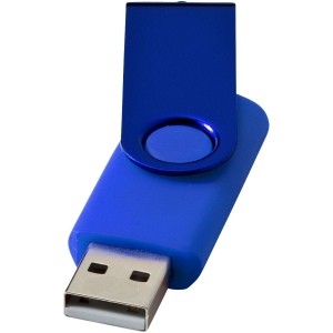 Clé USB rotative métallisée 8