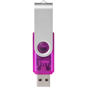 Clé USB rotative translucide 10