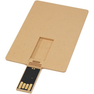 Clé USB biodégradable rectangulaire en forme de carte de crédit 2