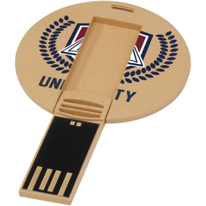 Clé USB biodégradable ronde 4