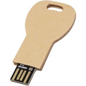 Clé USB 2.0 en papier recyclé en forme de clé 2