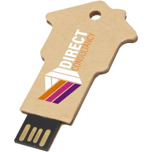 Clé USB 2.0 en papier recyclé en forme de maison 4