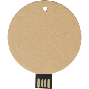 Clé USB 2.0 ronde en papier recyclé 3