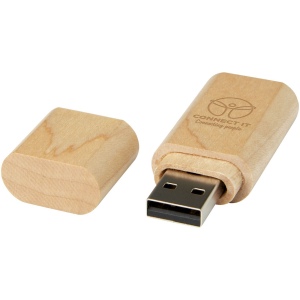 Clé USB 2.0 en bois avec porte-clés 4