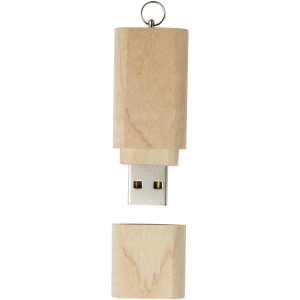 Clé USB 3.0 en bois avec porte-clés 3