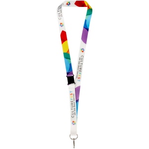 Tour de cou pour sublimation rPET avec boucle de sécurité Lois