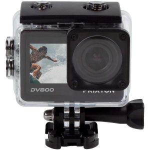 Caméra d’action Prixton DV800 à double écran 5K 3