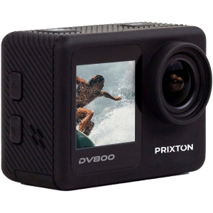 Caméra d’action Prixton DV800 à double écran 5K 4