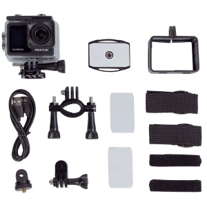 Caméra d’action Prixton DV800 à double écran 5K 6