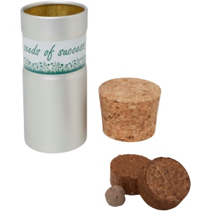 Ensemble de trois jardinets de bureau Hey Pots avec mélange d'herbes aromatiques 11
