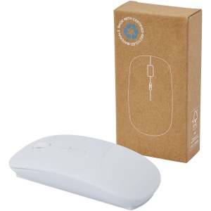 Souris sans fil Menlo en plastique recyclé certifié RCS 5