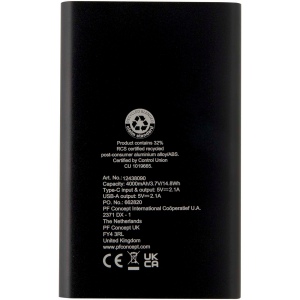 Batterie de secours en aluminium Pep de type-C de 4 000 mAh 17