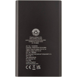 Batterie de secours en aluminium Pep de type-C de 4 000 mAh 21