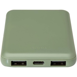 Batterie de secours en plastique recyclé Asama type-C de 5 000 mAh 24