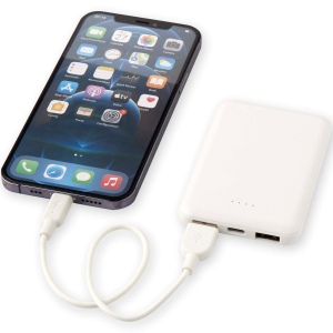 Batterie de secours en plastique recyclé Asama type-C de 5 000 mAh 31