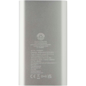 Batterie de secours sans fil en aluminium recyclé Juice type-C de 4 000 mAh 17