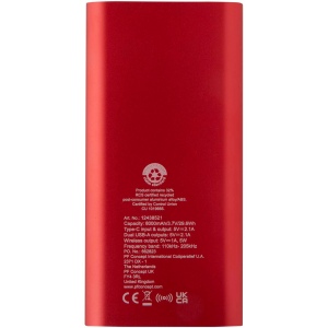 Batterie de secours sans fil en aluminium recyclé Juice type-C de 8 000 mAh 15