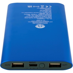 Batterie de secours sans fil en aluminium recyclé Juice type-C de 8 000 mAh 20