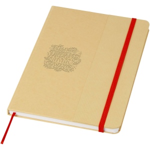 Carnet à couverture rigide A5 Nelida en carton recyclé 10
