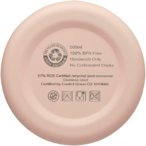 Bouteille isotherme avec isolation par le vide Spring 500 ml en cuivre inoxydable recyclé certifié RCS 30