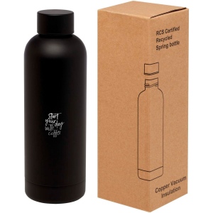 Bouteille isotherme avec isolation par le vide Spring 500 ml en cuivre inoxydable recyclé certifié RCS 12