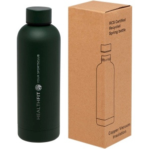 Bouteille isotherme avec isolation par le vide Spring 500 ml en cuivre inoxydable recyclé certifié RCS 13
