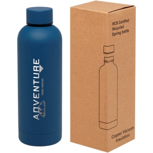 Bouteille isotherme avec isolation par le vide Spring 500 ml en cuivre inoxydable recyclé certifié RCS 14
