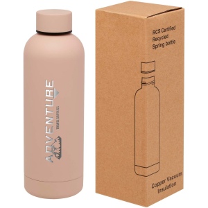 Bouteille isotherme avec isolation par le vide Spring 500 ml en cuivre inoxydable recyclé certifié RCS 15