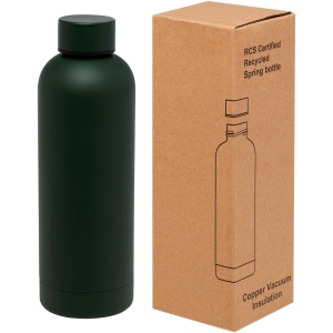 Bouteille isotherme avec isolation par le vide Spring 500 ml en cuivre inoxydable recyclé certifié RCS 3