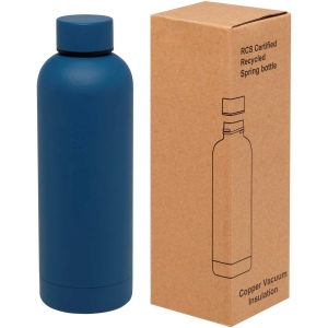 Bouteille isotherme avec isolation par le vide Spring 500 ml en cuivre inoxydable recyclé certifié RCS 4