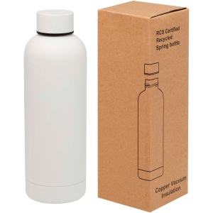 Bouteille isotherme avec isolation par le vide Spring 500 ml en cuivre inoxydable recyclé certifié RCS 6