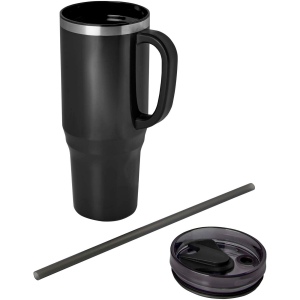 Mug isotherme Melbourne 1200 ml certifié RCS avec paille 27