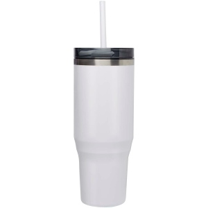 Mug isotherme Melbourne 1200 ml certifié RCS avec paille 17