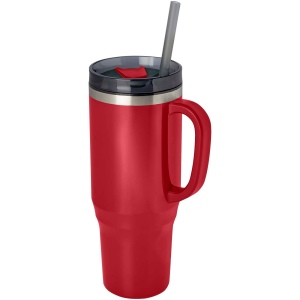 Mug isotherme Melbourne 1200 ml certifié RCS avec paille 7