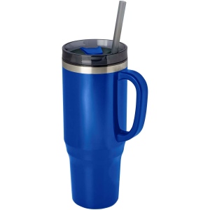 Mug isotherme Melbourne 1200 ml certifié RCS avec paille 8