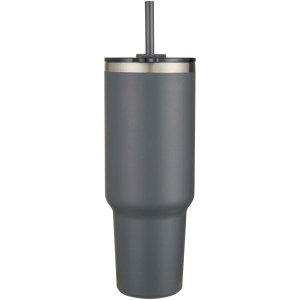 Mug Sydney 1200 ml double paroi certifié RCS avec isolation par le vide et couche de cuivre avec paille 9