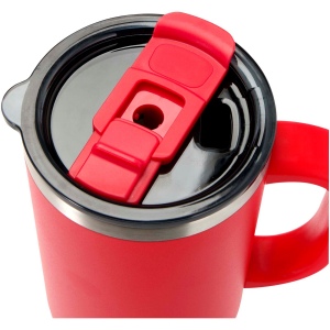 Mug Sydney 1200 ml double paroi certifié RCS avec isolation par le vide et couche de cuivre avec paille 36