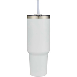 Mug Sydney 1200 ml double paroi certifié RCS avec isolation par le vide et couche de cuivre avec paille 13