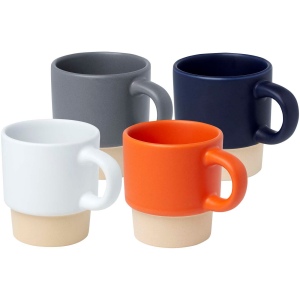 Tasse à espresso empilable Olympia de 130 ml avec fond en argile 18