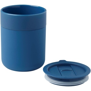 Gobelet en céramique Java de 330 ml avec revêtement en silicone et couvercle en plastique 15