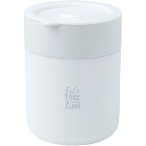 Gobelet en céramique Java de 330 ml avec revêtement en silicone et couvercle en plastique 13