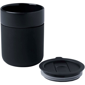 Gobelet en céramique Java de 330 ml avec revêtement en silicone et couvercle en plastique 14