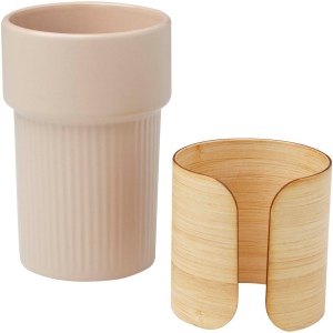 Gobelet Fika de 340 ml avec couvercle en bambou 16