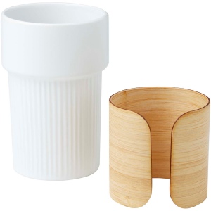 Gobelet Fika de 340 ml avec couvercle en bambou 17