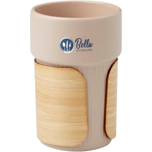 Gobelet Fika de 340 ml avec couvercle en bambou 12