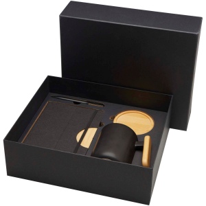 Coffret cadeau Laura avec carnet à couverture rigide A5 et stylo bille (encre noire) 2