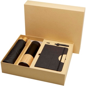 Coffret cadeau Carmen avec carnet à couverture rigide A5 et stylo bille (encre noire) 2