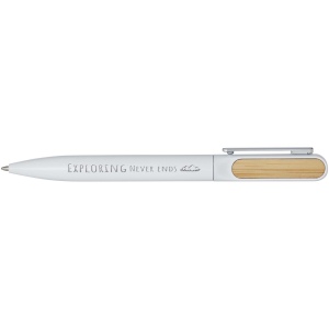 Stylo bille en aluminium recyclé Blanca (encre bleue) 6