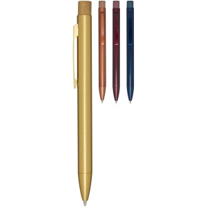 Stylo bille en laiton recyclé Beatriz (encre bleue) 23